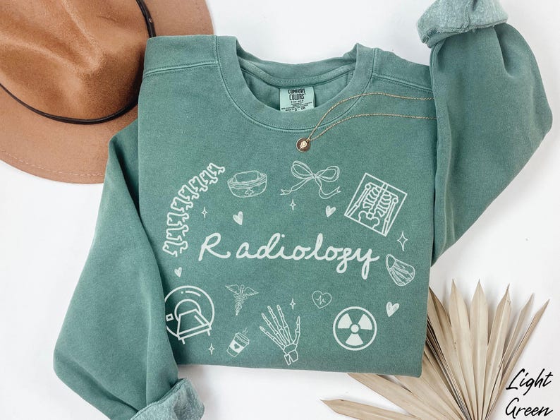 A thoughtful gift for graduation or first day on the job, this shirt celebrates your journey into the world of diagnostic imaging.