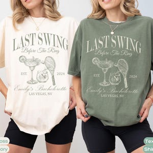 Custom Tennis Bachelorette Shirts Last Swing Before the Ring Sports Bachelorette Party Shirt Tennis Bach Club Tshirt,Tennis Tequila Shirt