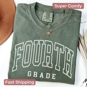 4th Grade T Shirts Teacher Fourth Grade Teacher Shirt 4th Grade Crew Tee 4th Grade Shirt Teacher Team T-Shirt Fourth Grade Squad T Shirt