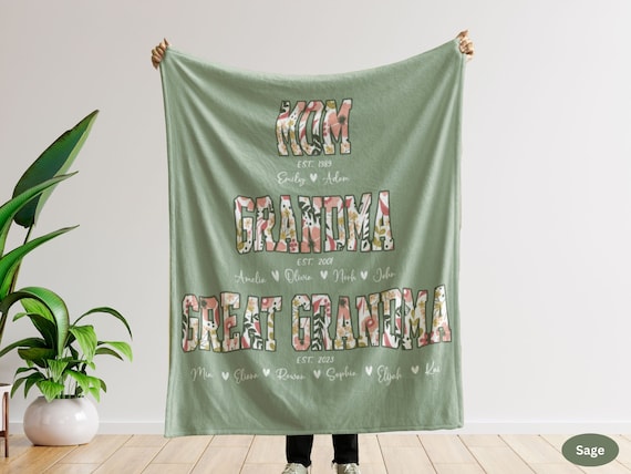 Great grandma blanket hotsell