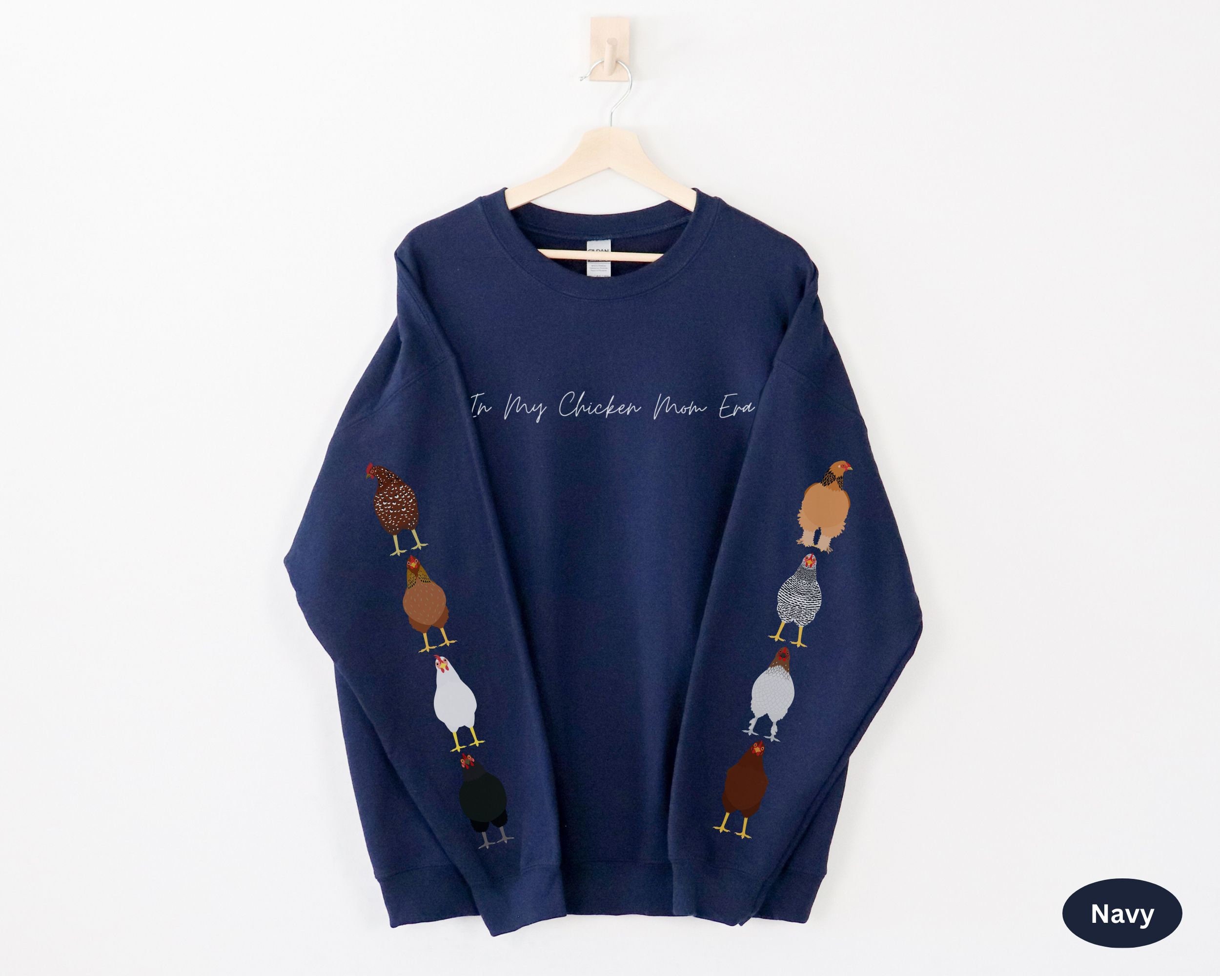 In My Chicken Mom Era For Chicken Mamas Long Sleeve T