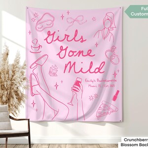 Perfect for a birthday girls' trip or spa day, this custom banner adds a fun and cozy vibe to any low-key celebration.