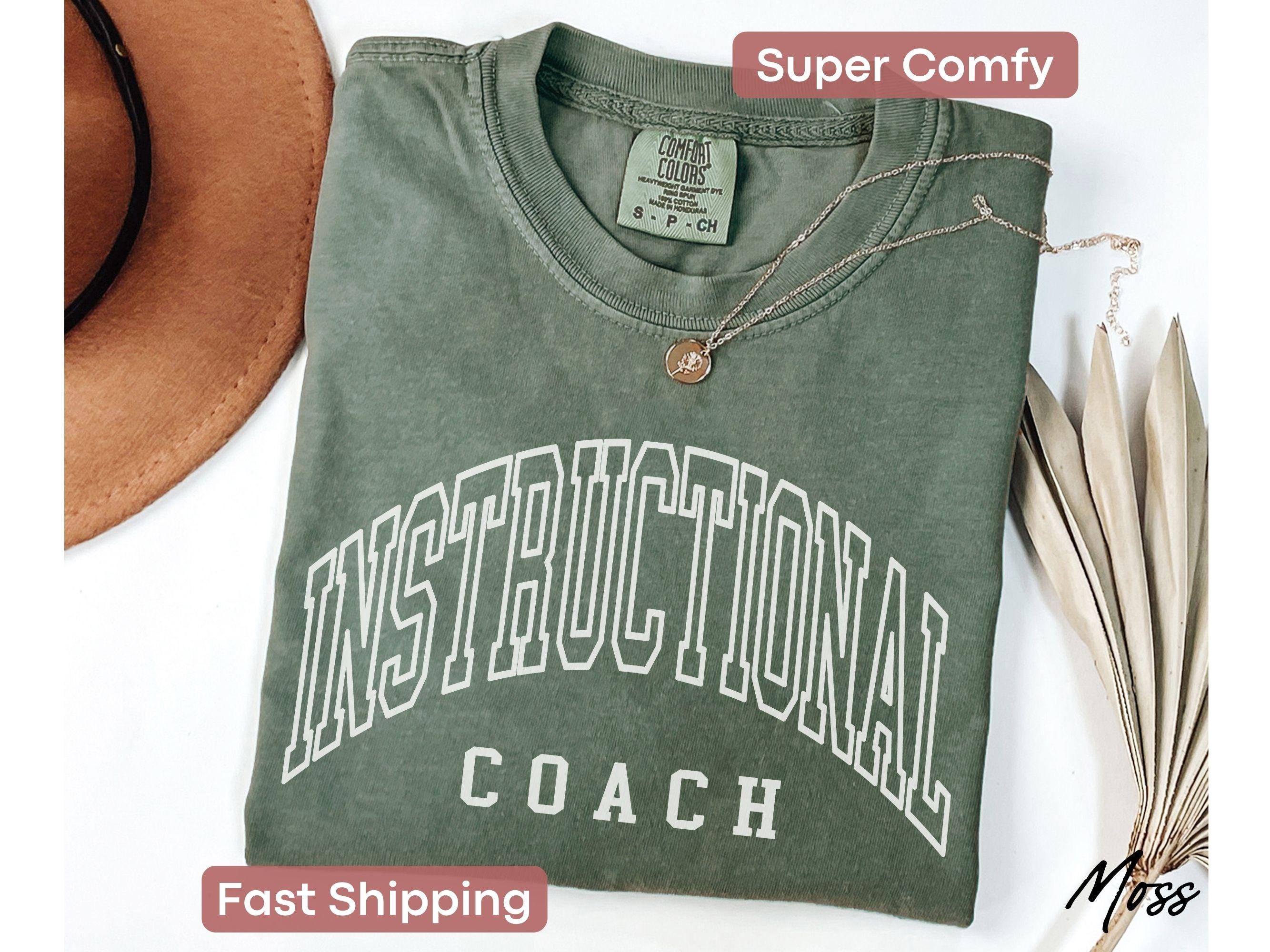 Instructional Coach Gifts Comfort Colors® Instructional Coach Shirt Instructional Coordinator Shirt Educational Coach Tshirt Coaching Tee