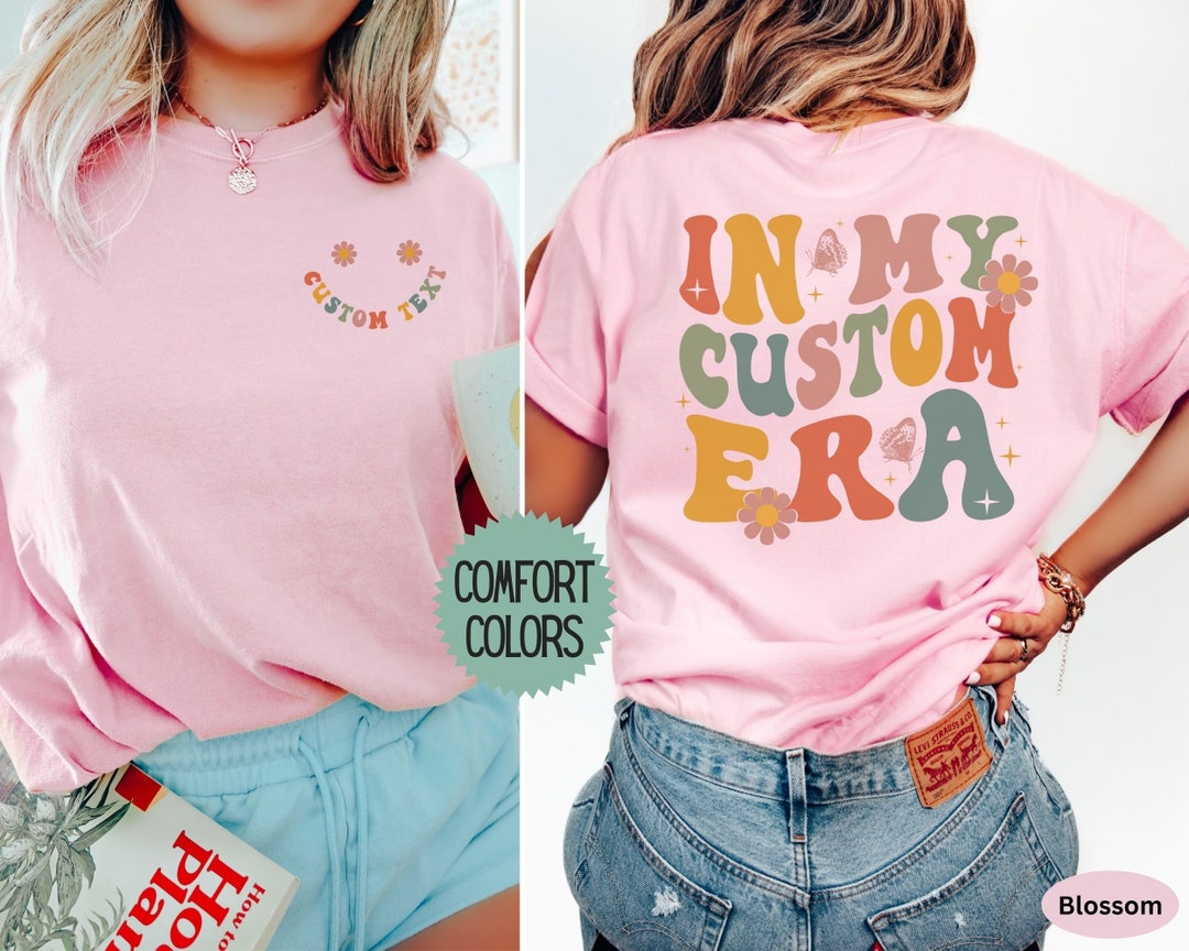 In My Era Custom Tshirt Comfort Colors®, Personalized Gift for Fan