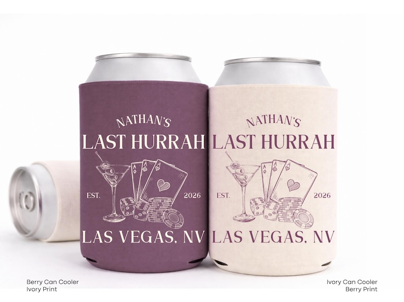 Personalized Las Vegas groom gift.