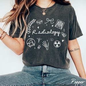 Whether you're taking scans or reviewing results, this shirt speaks volumes about your vital role in patient care.