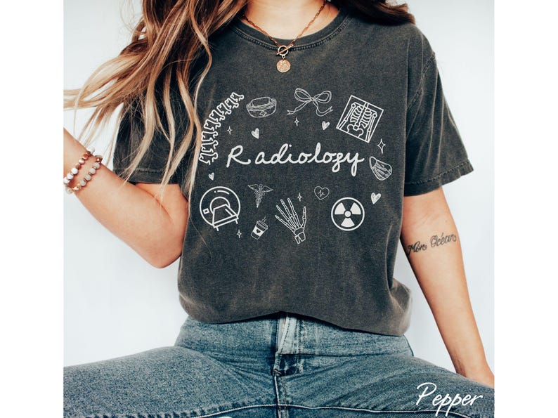 Whether you're taking scans or reviewing results, this shirt speaks volumes about your vital role in patient care.