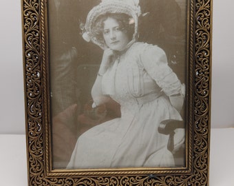 Vintage Photo- Woman with bonnet