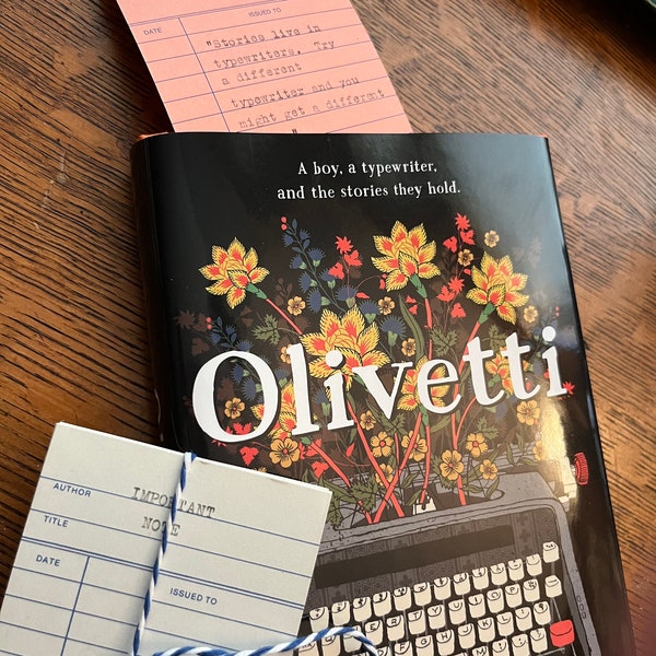 Olivetti: a debut mystery novel starring a typewriter