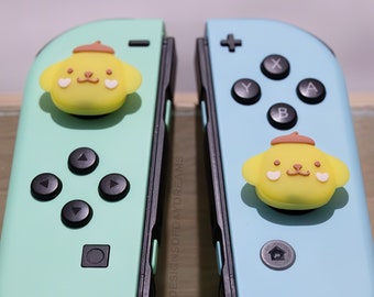 Cute Pompompurin Dog Japanese Switch Thumb Grip Joycon Joystick Caps For Nintendo Switch/Switch OLED/Switch Lite - Gift Gaming Accessories