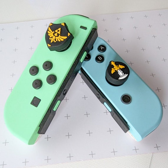 Zelda Style Sword Shield Switch Thumb Grip Joycon Joystick
