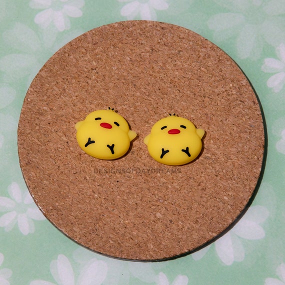 Cute Japanese Rilakkuma Bird Switch Thumb Grip Joycon Joystick