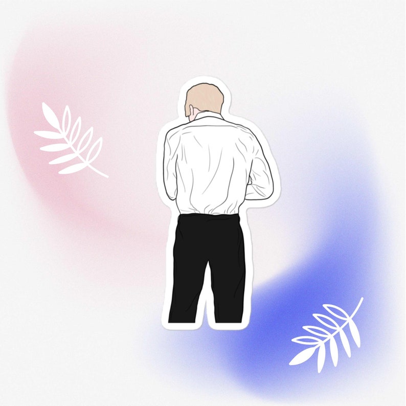 Aaron Warner Sticker 2 Shatter Me Book Series Bookstagram Booktok Merch ...