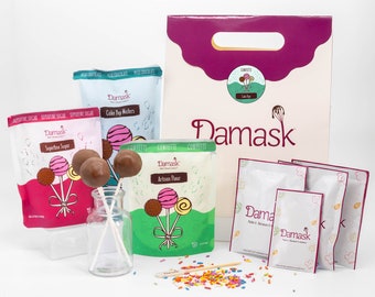 DIY Confetti Cake Pop Baking Kit Great Gift for Kids Easy to Use Perfect for Grandkids and Parents Alike