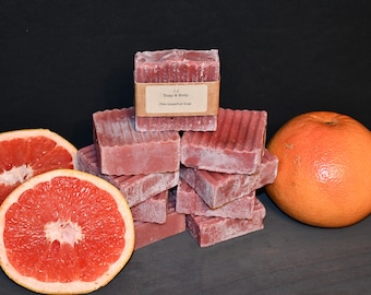 Pink Grape Fruit soap