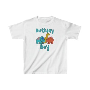 Birthday Boy T-shirt, birthday boy, dinosaur shirt, dinosaurs, shirt, gift
