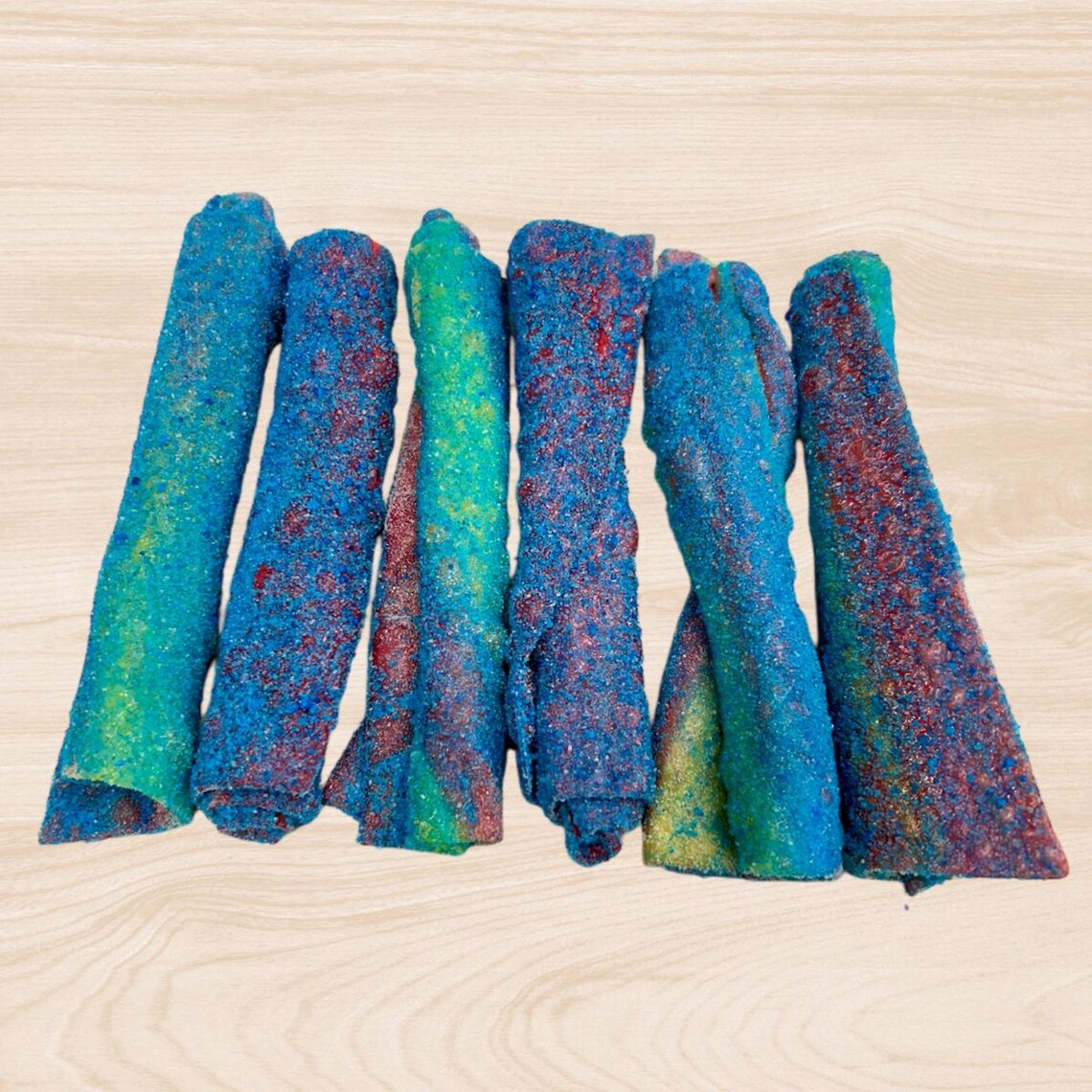 Freeze Dried Blue Raspberry Fruit Rollers - Etsy