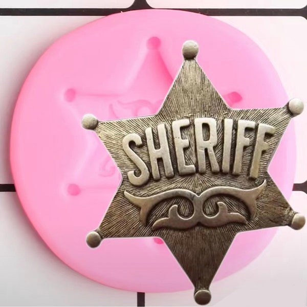 Sheriff Badge Etsy