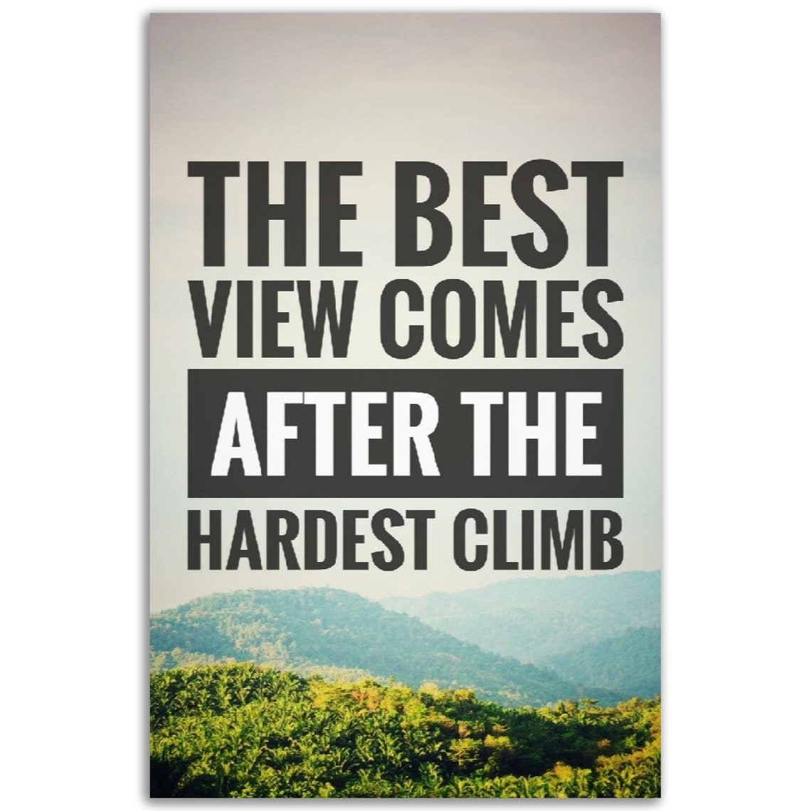 Motivational Quote Poster Wall Art - Etsy