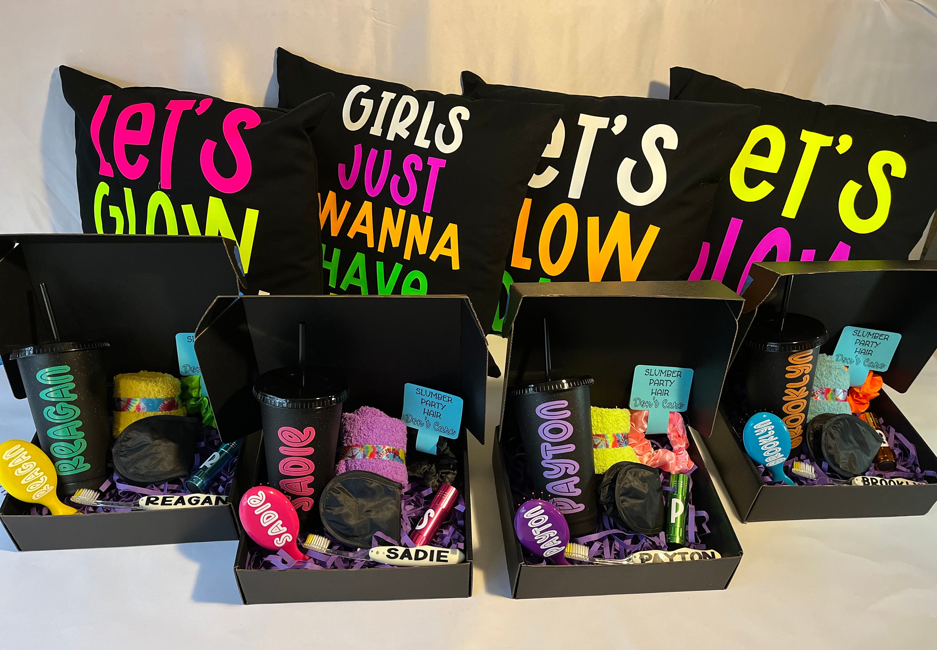 Girl sleepover sale party favors