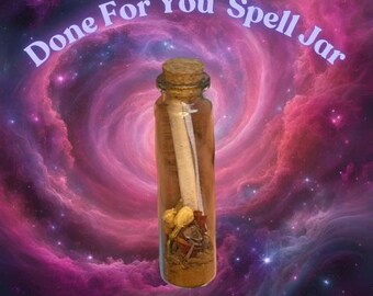 Zauberglas Überfluss Zauberschutz Zauberglas Spirituelles Geschenkglas für Manifestation DIY Zauberglas