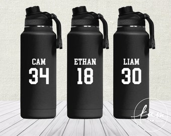 Custom decals, Personalized decal for tumblers, water bottles, car windows, etc., Custom name decals, Sports Team Swag