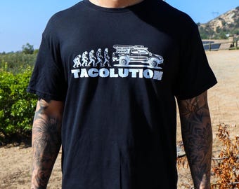 Camisetas negras de Toyota Tacoma de TACOLUTION