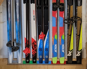 Cross Country Ski Storage system
