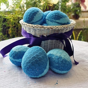 Dragon Egg Bath Bombs: Colorful, Skin-Safe, Aromatic - Mix & Match
