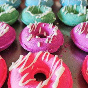 Fruit Hoops Bath Bombs: Skin Nourishing, Rubber Duckie Gift Set