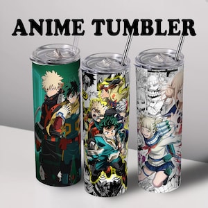 My Hero Tumbler, Stainless Steel cup, 20 oz tumbler, Manga panels, Anime cup, Anime gift, Anime Tumbler