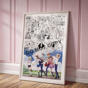 アニメマンガポスター - フルーツバスケット - デジタルダウンロード - 厳選マンガパネル - 本田透 - ウォールアート - アニメギフト