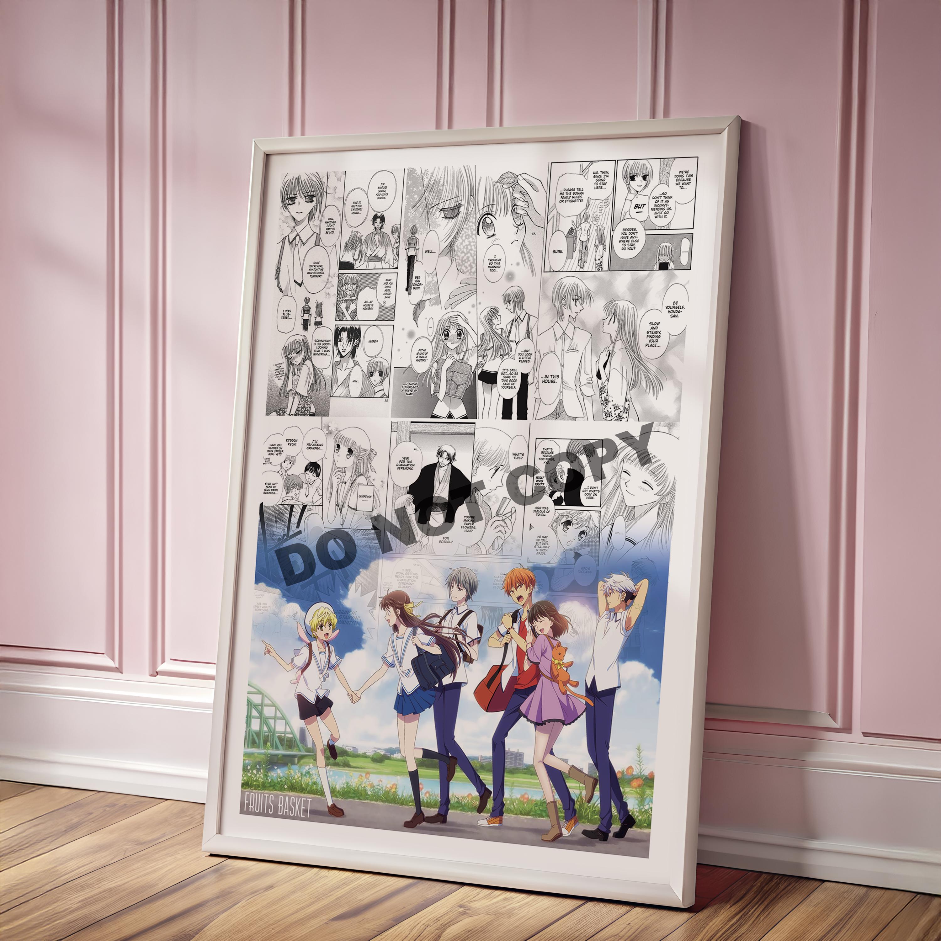 Fruits Basket Poster - Etsy, image size:3000x3000