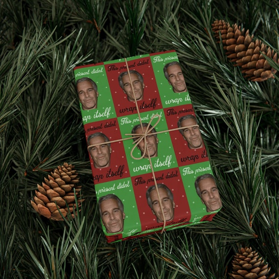 Epstein Wrapping Paper (this present didn't wrap itself)