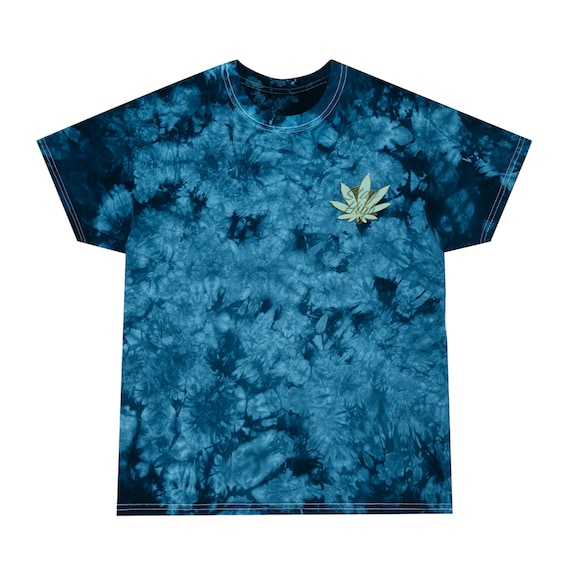 stay high crystal tie-dye tee