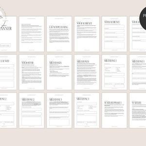 May include: A printable A4 worksheet for planning a business launch. The worksheet includes sections for defining your audience, launch planning, milestones, and a waitlist.