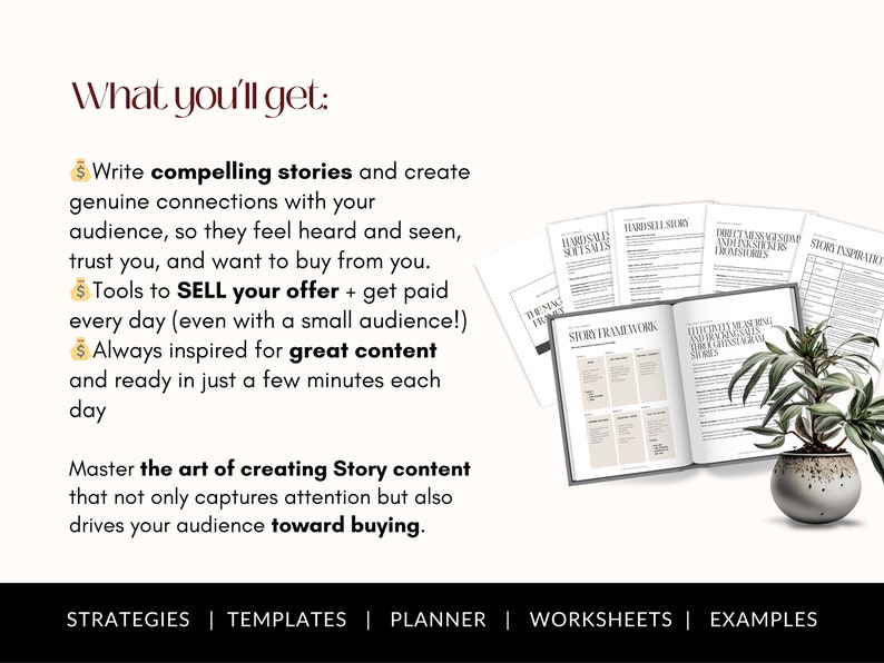 Enhance your social selling game with our expertly designed Instagram story templates for effective content planning
