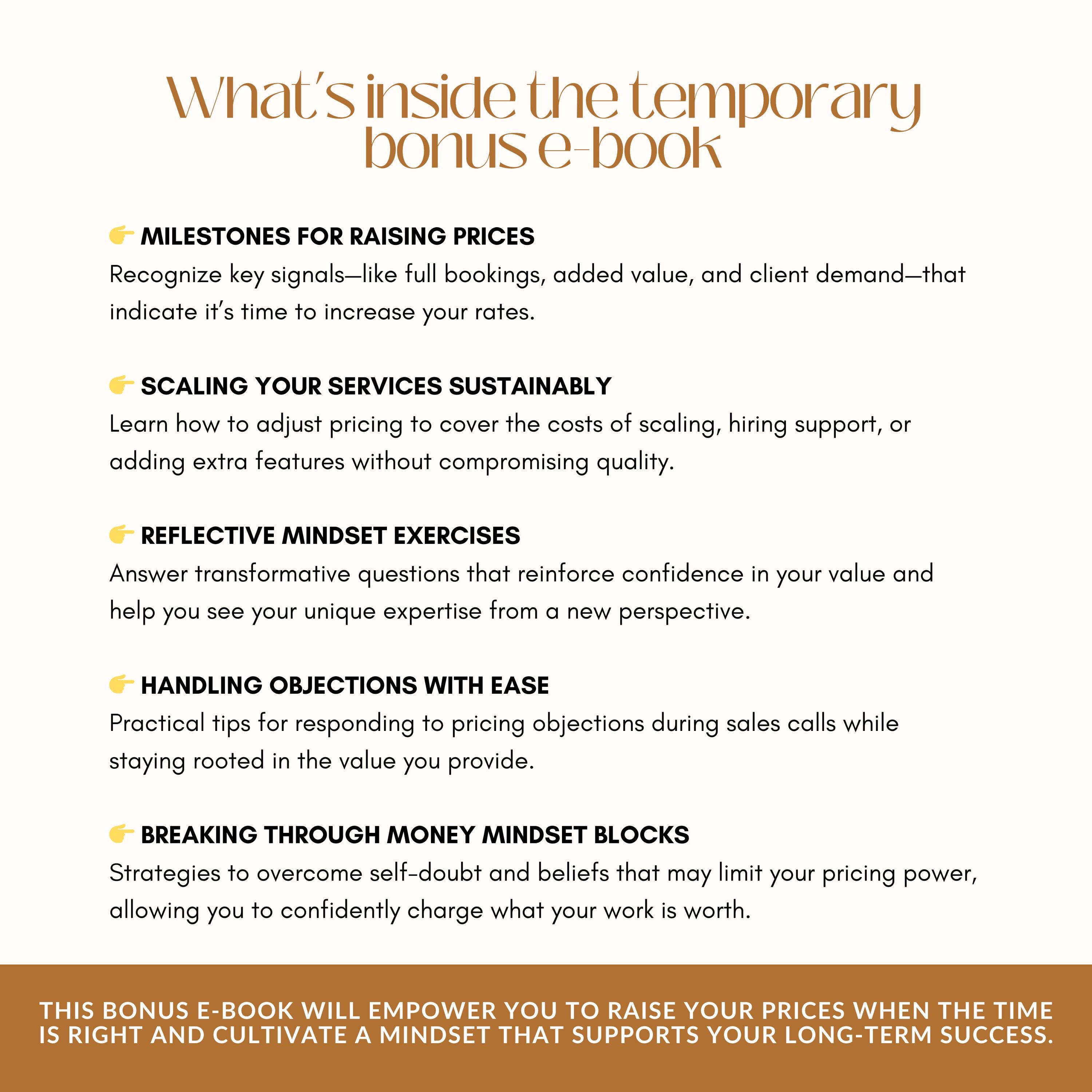 Strategies for pricing service businesses.
