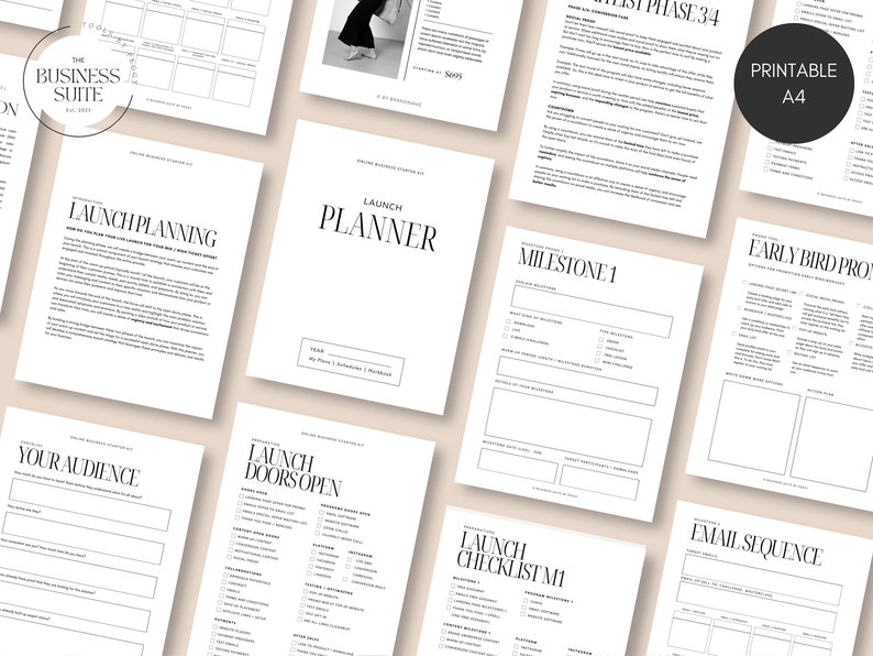 Launch Planner Workbook