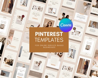 22 Pinterest Pins Bundle for Online Service Providers | Coaches | Consultants - Grow Your Business Visibility | Social Selling