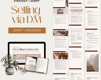 E-book DM Sales Mastery: Instagram-verkoopscript en -strategie (pdf)