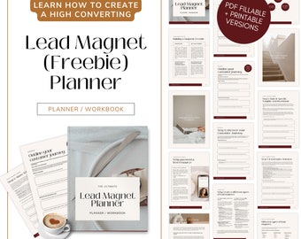 Lead magnet Freebie e-book roadmap  | email list marketing | marketing guide | Online workbook | create freebie | leadmagnet list
