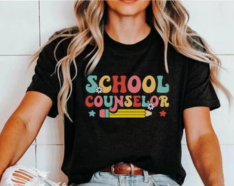 School Counselor T-shirt, Counselor Tee, Gift For School Counselor, School Counseling, Back to School