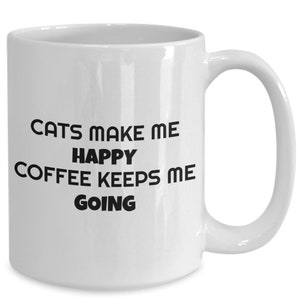 personalized mugs, Cat coffee mug, white coffee cup Custom Mugs, cat mug personalized cat love, cat mug custom, , Black writing Mug