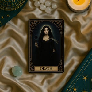 Andreanet 78 Tarot Karten Deck (2.75 "× 4.75"), Gothic Tarot Karten, Orakel Karten, Tarot Deck, dunkles Tarot Deck, Gothic Art Cards, mystisches Tarot