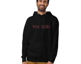 Dark Souls &quot;You Died&quot; Hoodie: Bonfire Variant