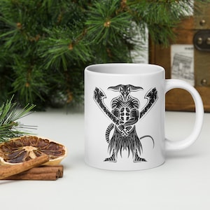 Dark Souls Capra Demon White Glossy Estus Mug