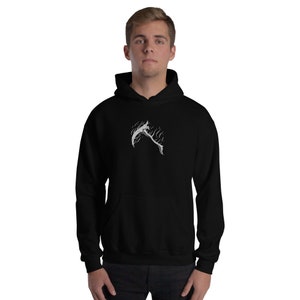Dark Souls Lifehunt Scythe Embroidered Hoodie