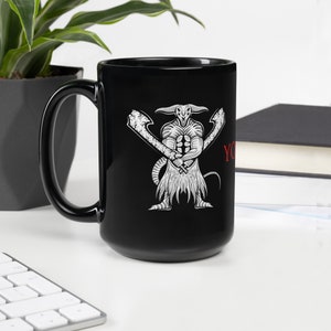 Dark Souls &quot;You Died&quot; Mug: Capra Demon Variant