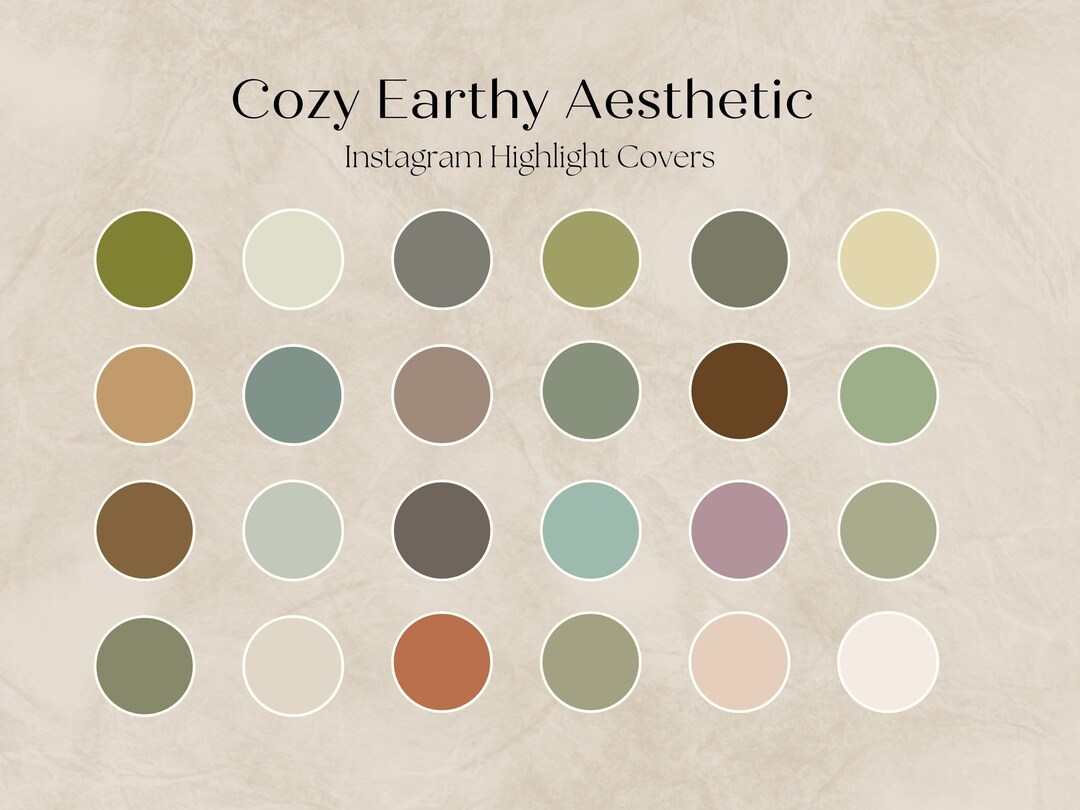 24 Cozy Earthy Instagram Highlight Icons | Earthy Story Instagram ...